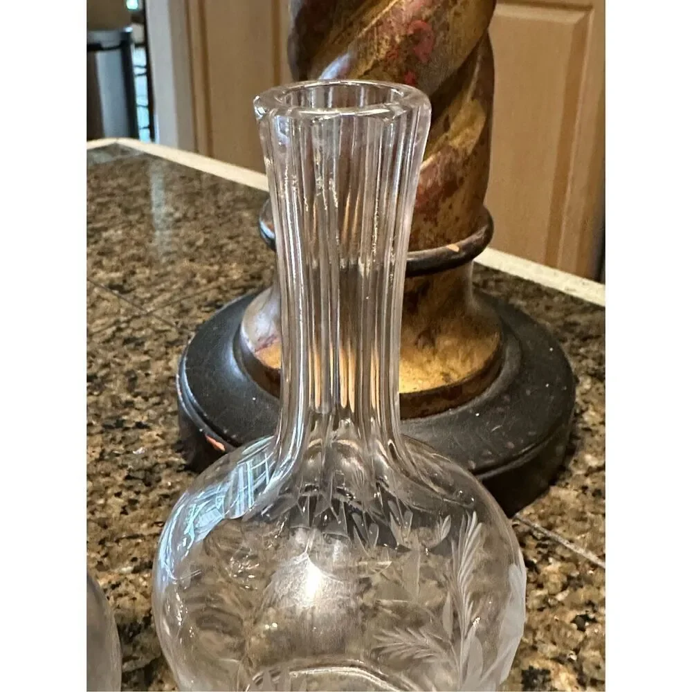 Two vintage bud vases